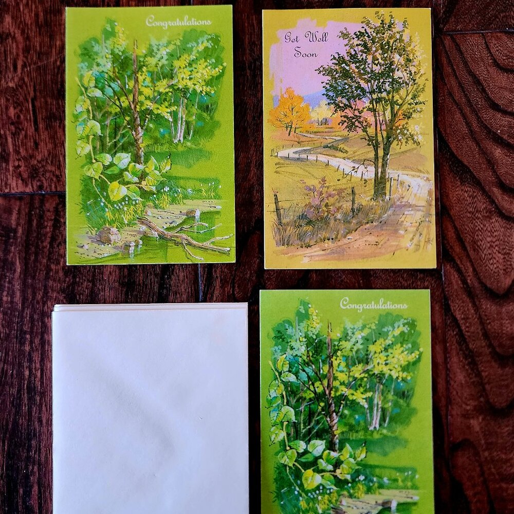 1970's St Jude's Shrine Devotional Congratulations and Get Well Greeting Cards